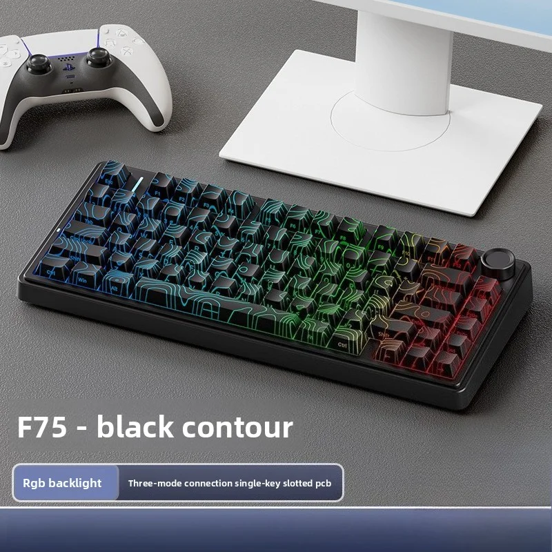 Keyboard: Wolf Spider F75 mechanical keyboard, gaming, 75 keys
Keyboard: Wolf Spider F75 mechanical keyboard, gaming, 75 keys