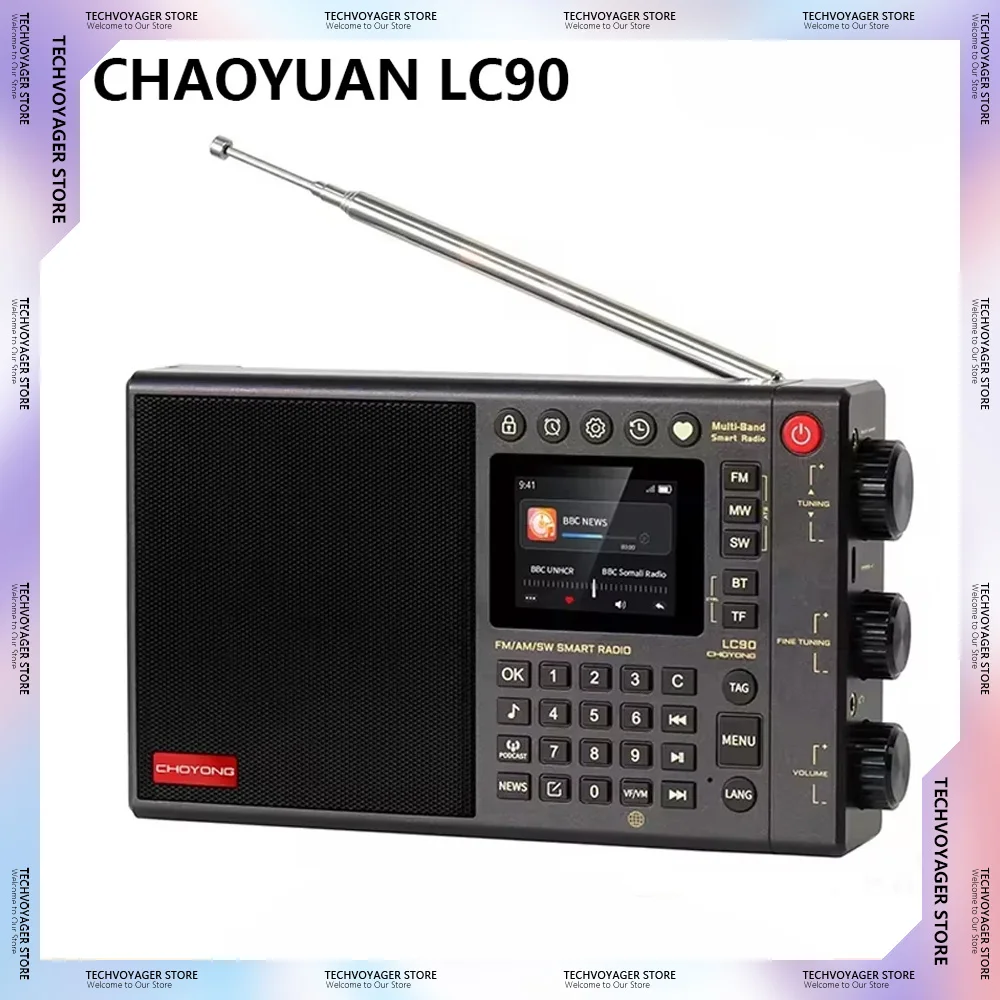 Радио Chaoyuan LC90, Bluetooth, английский FM-радио, IPS-экран, сабвуфер, динамик, Интернет-вседиапазонный FM с картой, глобальный радиоприемник
Радио Chaoyuan LC90, Bluetooth, английский FM-радио, IPS-экран, сабвуфер, динамик, Интернет-вседиапазонный FM с картой, глобальный радиоприемник