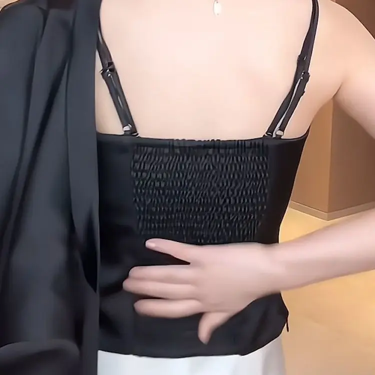 Bla Slim Fit Vest Top Women Summer American Sle Spicy Girl Faionable Small irt Inner Wear Unique Design Top
Bla Slim Fit Vest Top Women Summer American Sle Spicy Girl Faionable Small irt Inner Wear Unique Design Top