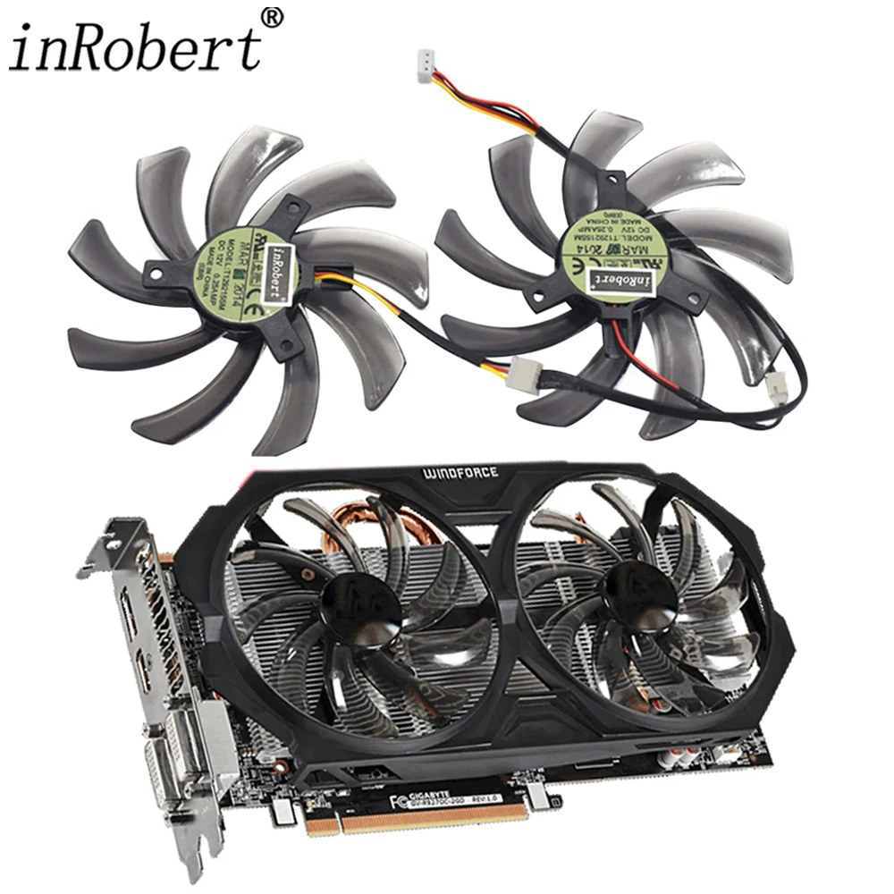 95MM T129215SM PLD10010S12H Cooler Fan For Gigabyte HD 7850 7790 Radon R9 270 270X GTX 670 660 650Ti 560 ATI GPU Replacement Fan
95MM T129215SM PLD10010S12H Cooler Fan For Gigabyte HD 7850 7790 Radon R9 270 270X GTX 670 660 650Ti 560 ATI GPU Replacement Fan