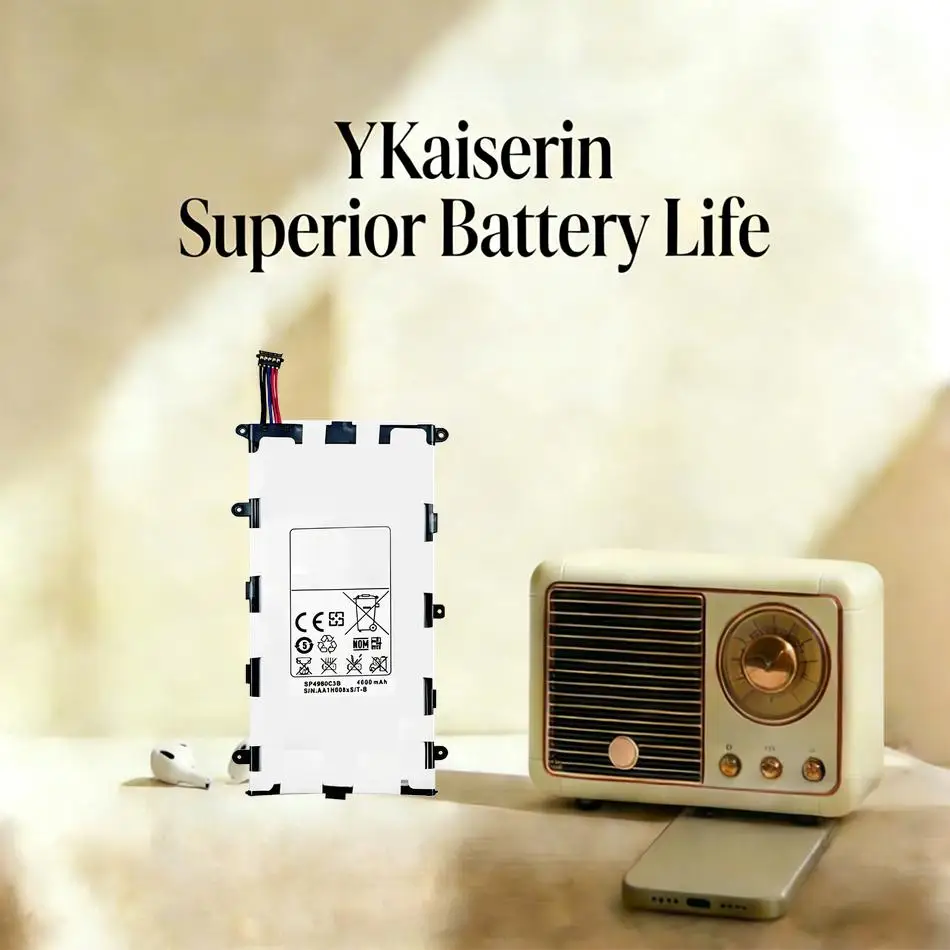 For Samsung Galaxy Tab 2 7.0 GT P3100 P3110 P3113 P6200 P6210 High-Capacity Tablet Battery SP4960C3B 4000Mah
For Samsung Galaxy Tab 2 7.0 GT P3100 P3110 P3113 P6200 P6210 High-Capacity Tablet Battery SP4960C3B 4000Mah