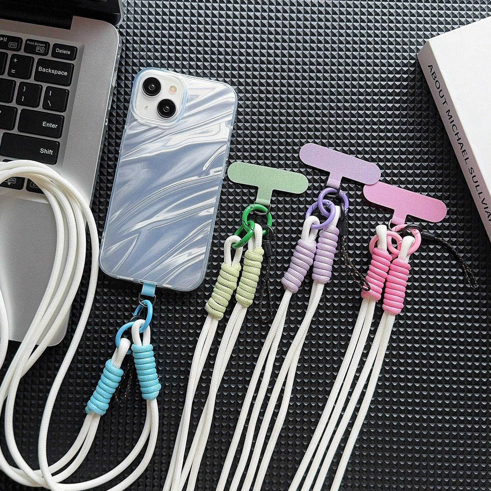 New Bright White Wax Mobile Phone Universal Lanyard Diagonal Long Rope Smooth Texture Dirt Resistant Material Safety Lanyard
New Bright White Wax Mobile Phone Universal Lanyard Diagonal Long Rope Smooth Texture Dirt Resistant Material Safety Lanyard