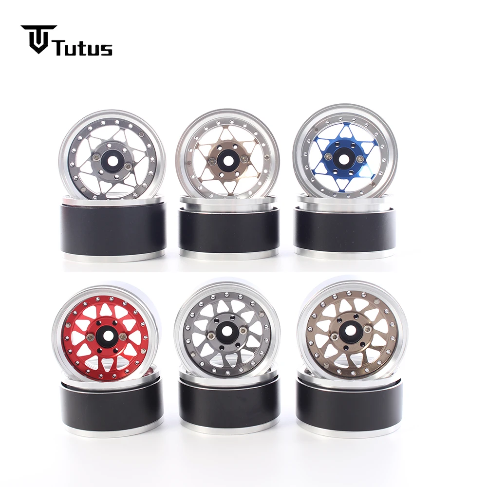 Алюминиевые колесные диски Tutus 1.9, регулируемые смещения для TRX4 TRX6 Axial SCX10 Redcat GEN7 GEN8 RC4WD D90 1/10 RC Crawler
Алюминиевые колесные диски Tutus 1.9, регулируемые смещения для TRX4 TRX6 Axial SCX10 Redcat GEN7 GEN8 RC4WD D90 1/10 RC Crawler