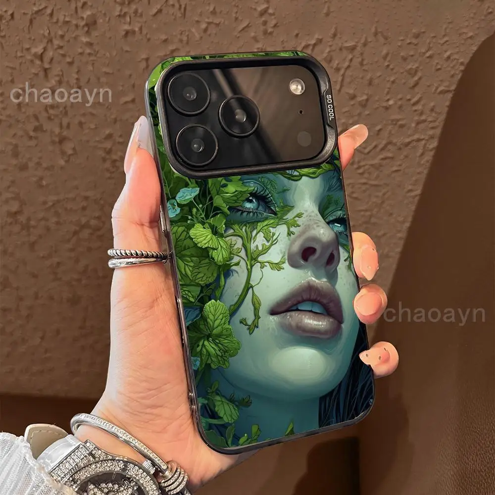 Чехол для телефона с дизайном девушки в стиле аниме для iPhone 17, 16, 14, 13, 12, 11 Pro/Max/Plus, противоударный задний чехол с защитой от отпечатков пальцев 
Чехол для телефона с дизайном девушки в стиле аниме для iPhone 17, 16, 14, 13, 12, 11 Pro/Max/Plus, противоударный задний чехол с защитой от отпечатков пальцев