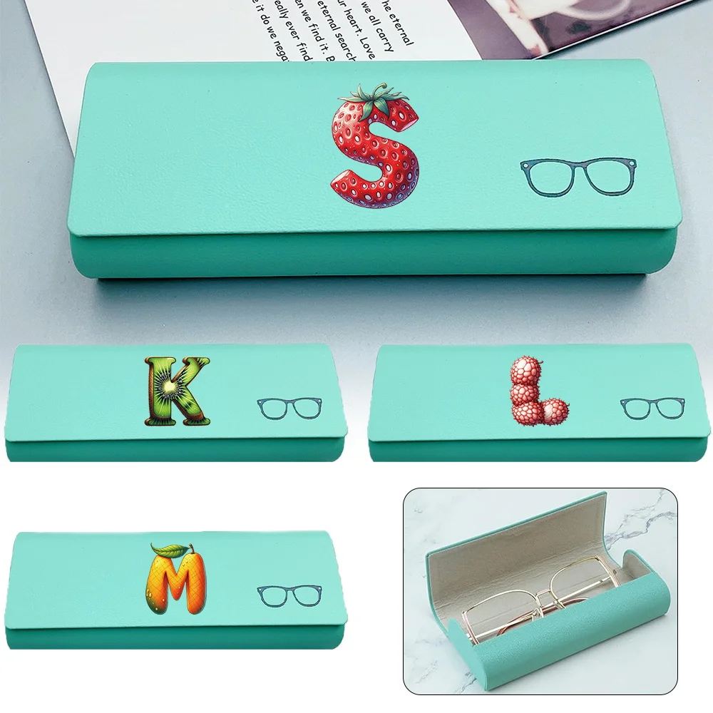 PU Eyewear Box Portable Hard-shell Spectacle Case Dustproof Waterproof Fruit letter Initial Name 26 Letters Pattern
PU Eyewear Box Portable Hard-shell Spectacle Case Dustproof Waterproof Fruit letter Initial Name 26 Letters Pattern