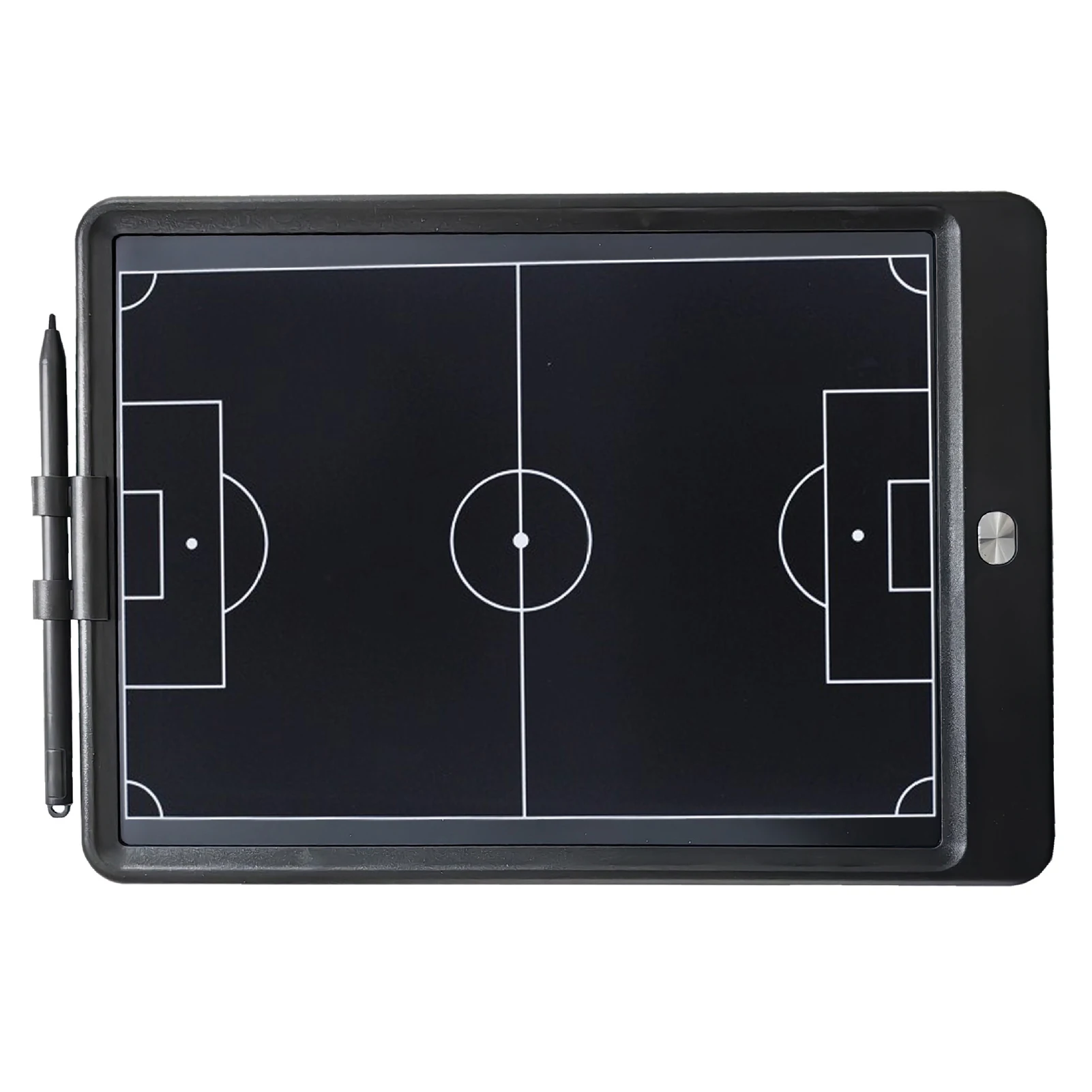 Football Strategy Board Electronic Football Coaching Board Strategy Tactic Marker Board with Flexible LCD Screen and Pen
Football Strategy Board Electronic Football Coaching Board Strategy Tactic Marker Board with Flexible LCD Screen and Pen
