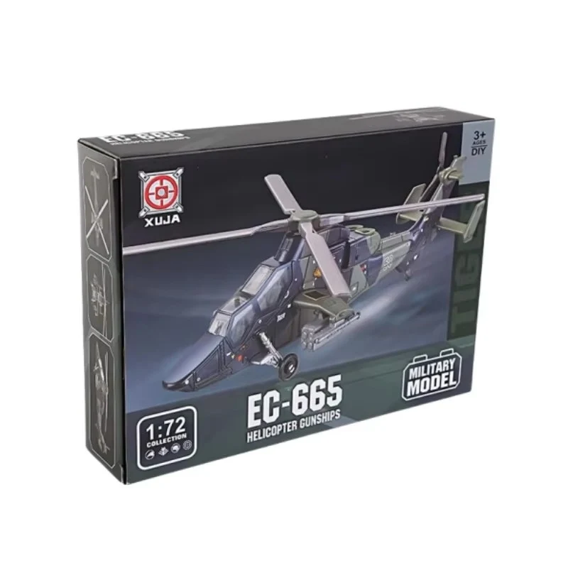 1/72 EC-665 Tiger Helicopter Model Creative Military Series Building Blocks Home Decor Assembled Toys For Boys Christmas Gifts
1/72 EC-665 Tiger Helicopter Model Creative Military Series Building Blocks Home Decor Assembled Toys For Boys Christmas Gifts