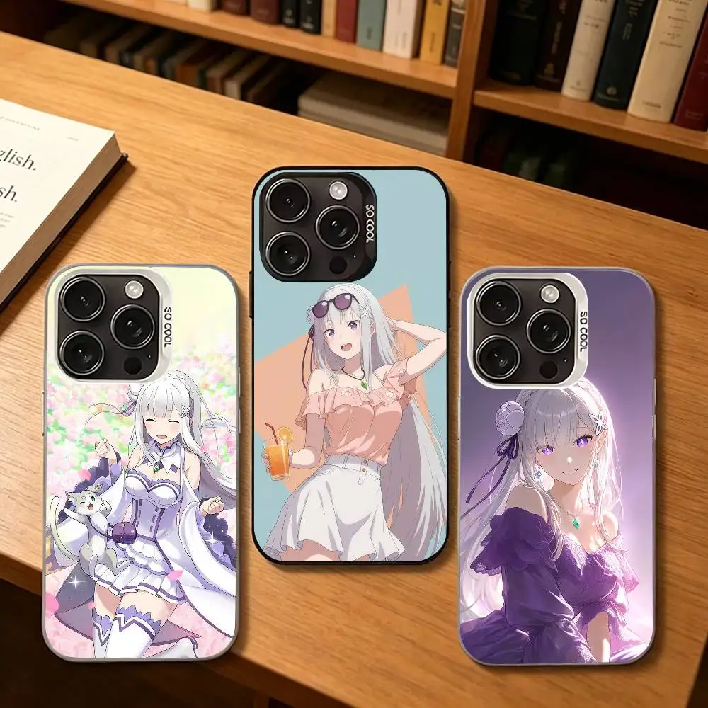 Anime Cute Emilia R-Re-ZERO Phone Case For iPhone 17,16,15,14,13,12,11Plus Pro Max XS,gloss black Cover
Anime Cute Emilia R-Re-ZERO Phone Case For iPhone 17,16,15,14,13,12,11Plus Pro Max XS,gloss black Cover