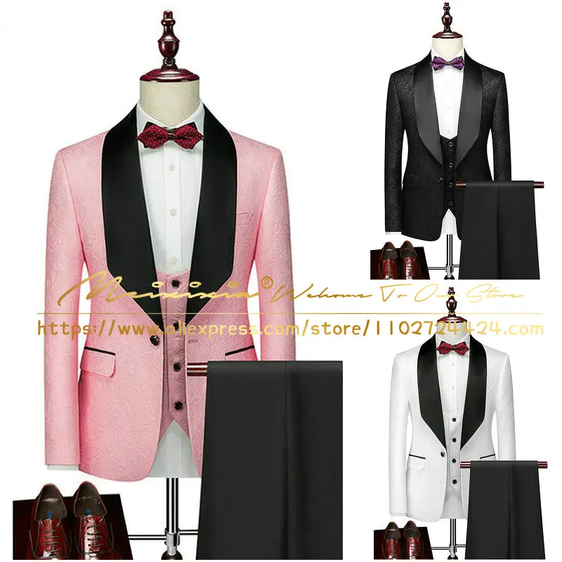 Pink Floral Suits for Boys Slim 3 Pcs Shawl Lapel Jacket Vest Pants Kids Wedding Tuxedo Prom Blazer Sets 2023
Pink Floral Suits for Boys Slim 3 Pcs Shawl Lapel Jacket Vest Pants Kids Wedding Tuxedo Prom Blazer Sets 2023