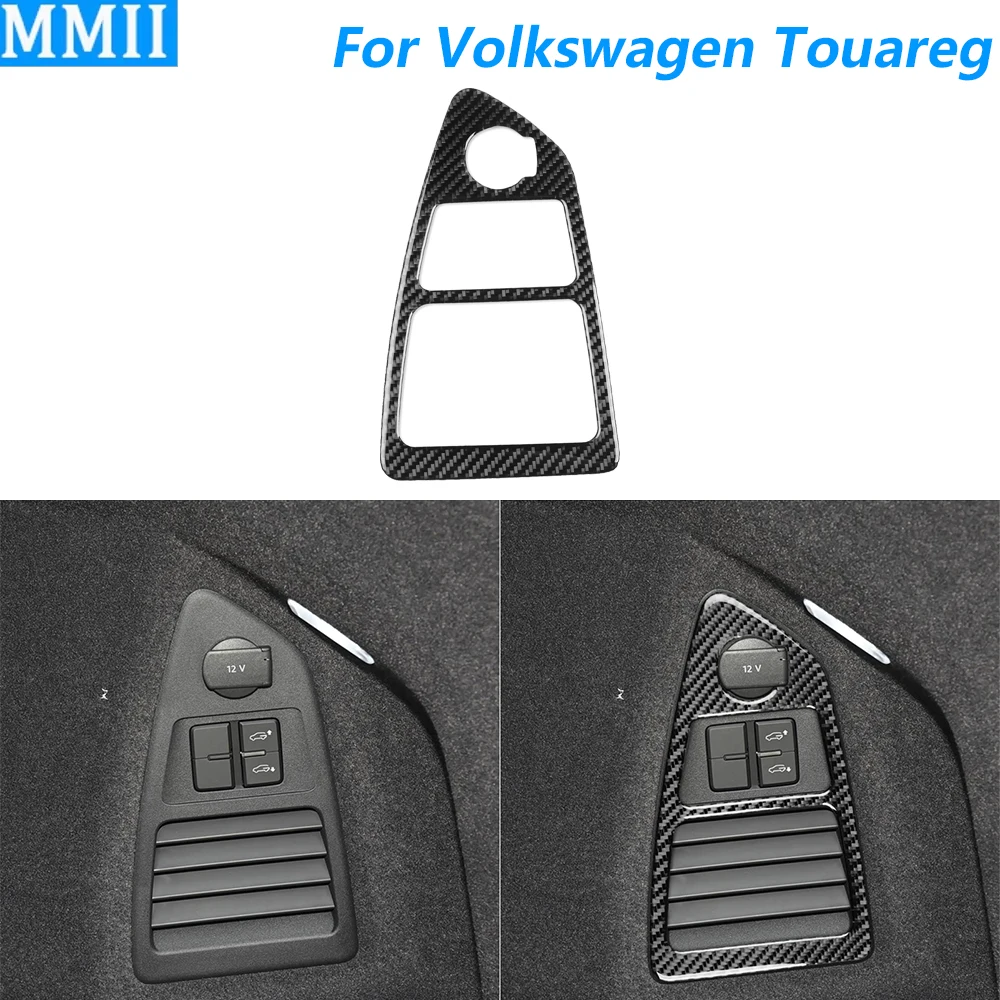 For Volkswagen Touareg 2019-2026 Carbon Fiber Rear Trunk Chassis Lift Control Button Panel Cover Trim Car Accessories Sticker
For Volkswagen Touareg 2019-2026 Carbon Fiber Rear Trunk Chassis Lift Control Button Panel Cover Trim Car Accessories Sticker