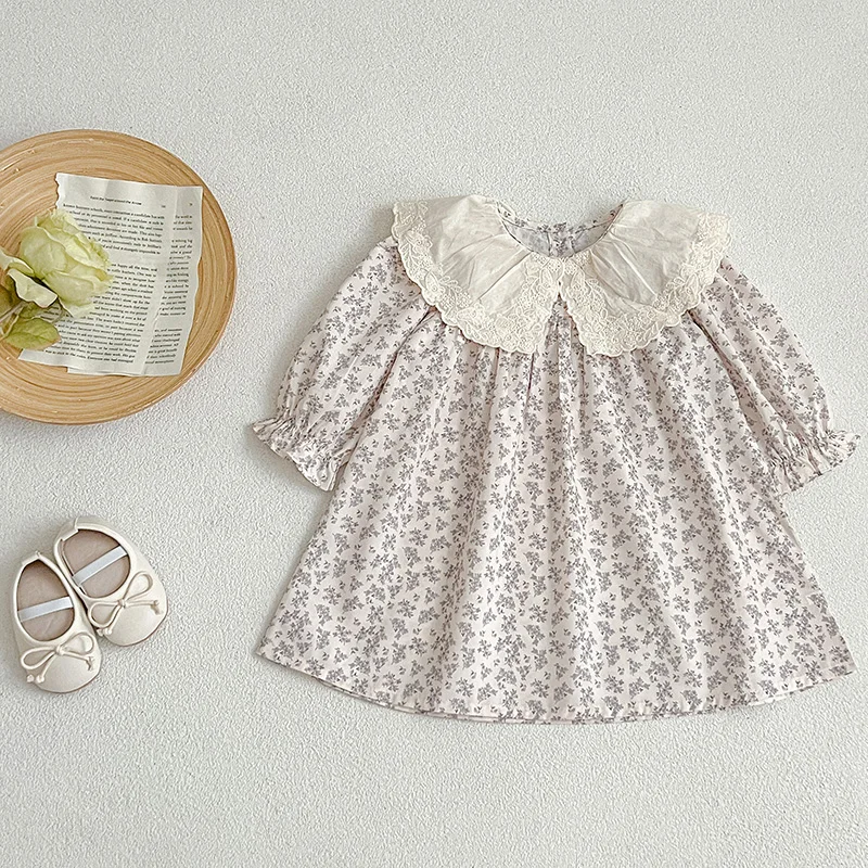 Toddler Girls Dress Autumn Baby Girl Dress Purple Flowers Bubble Sleeves Princess Dress Ruffle Hem A Line Dress Casual Clothes
Toddler Girls Dress Autumn Baby Girl Dress Purple Flowers Bubble Sleeves Princess Dress Ruffle Hem A Line Dress Casual Clothes