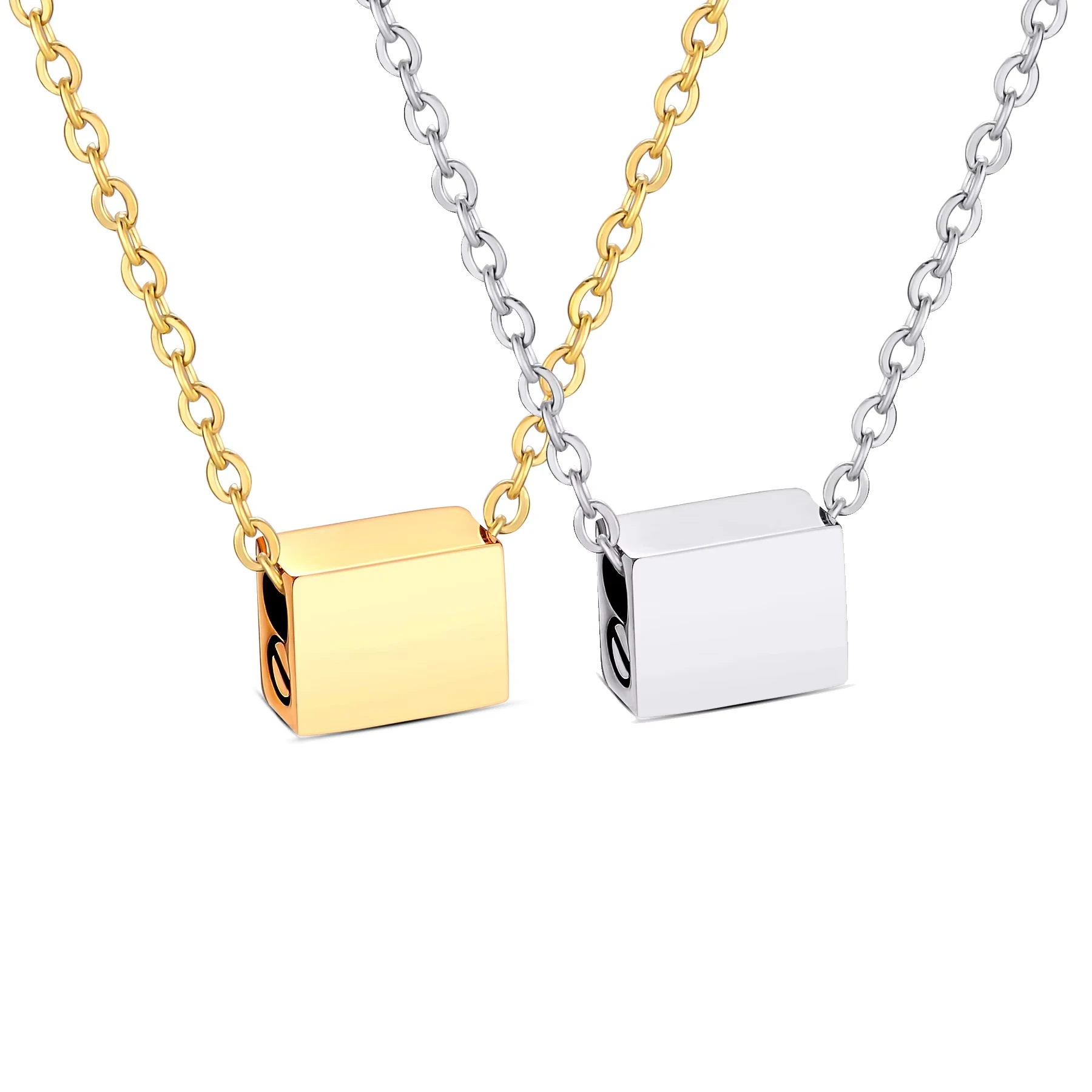 Stainless Steel Cube Urn Pendant Necklace Memorial Cremation Ashes Keepsake Jewelry Gift for Women Men Waterproof
Stainless Steel Cube Urn Pendant Necklace Memorial Cremation Ashes Keepsake Jewelry Gift for Women Men Waterproof