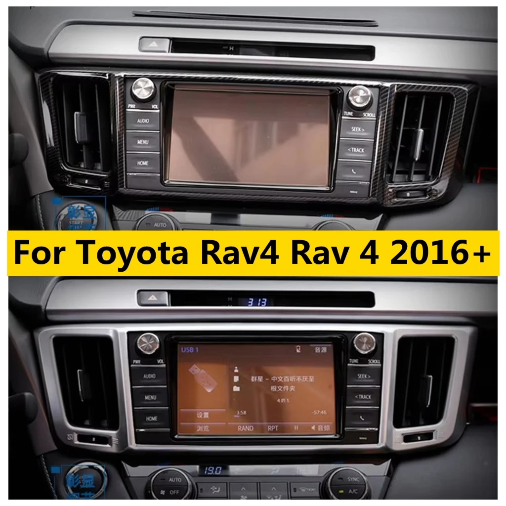 Central Air Conditioning Outlet AC Vent Panel Cover Trim Accessories For Toyota Rav4 Rav 4 2016 - 2018 ABS Interior Mouldings
Central Air Conditioning Outlet AC Vent Panel Cover Trim Accessories For Toyota Rav4 Rav 4 2016 - 2018 ABS Interior Mouldings
