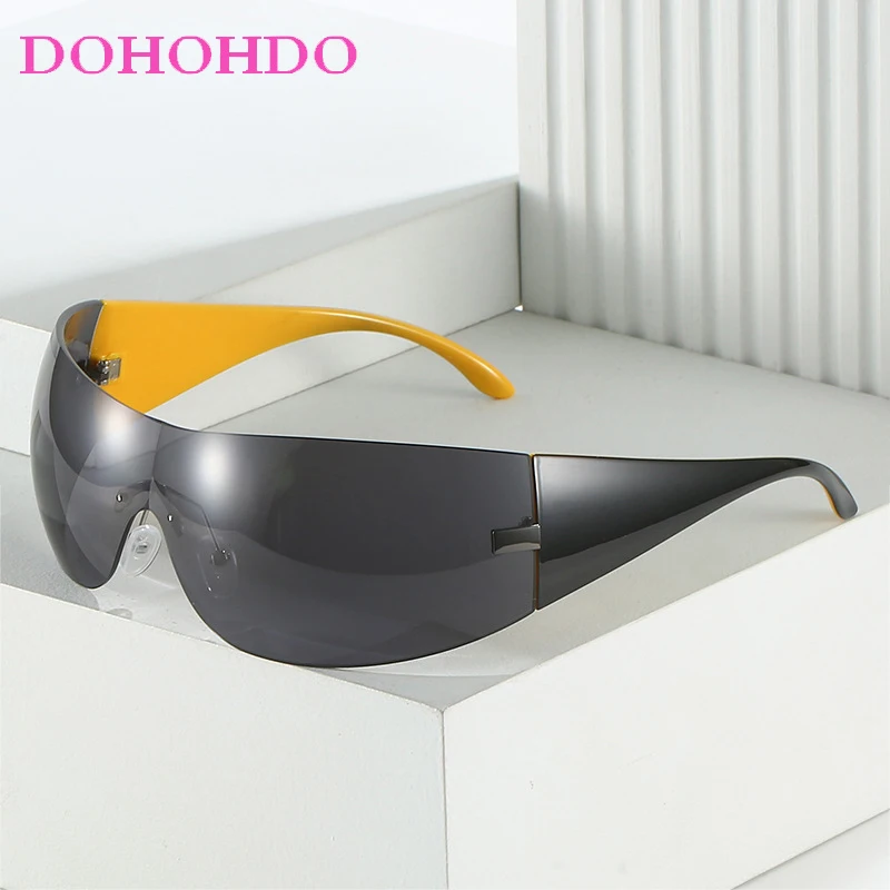Trend Y2K Punk Sunglasses For Women Men Fashion Retro Brand Designer One Piece Sun Glasses Female Outdoors Cycling Eyewear UV400
Trend Y2K Punk Sunglasses For Women Men Fashion Retro Brand Designer One Piece Sun Glasses Female Outdoors Cycling Eyewear UV400