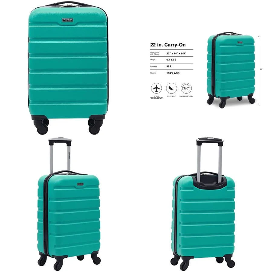 22" Hardside Spinner Carry-On Luggage
22" Hardside Spinner Carry-On Luggage