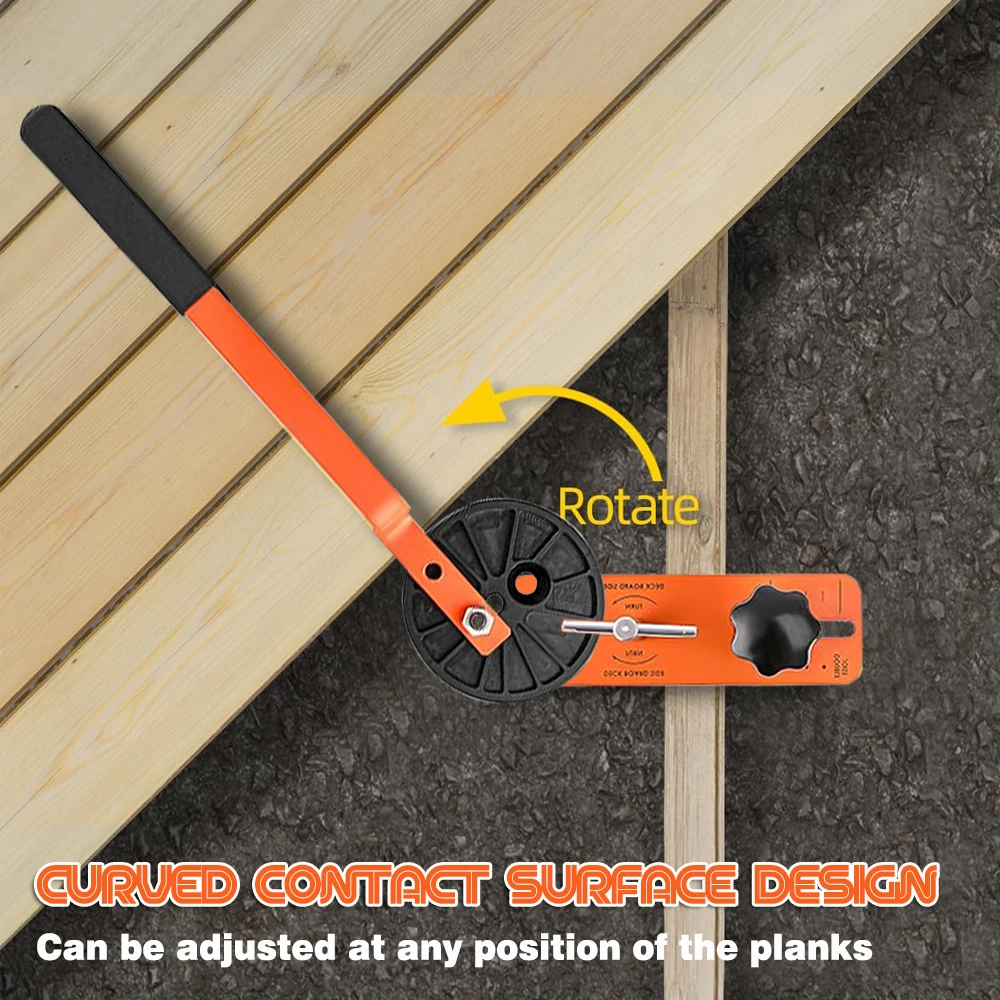 5024 New Design Lever Deck Board Bending Tool - Straightening & Locking Clamp for Wood Deck Installation | Faster & Safer
5024 New Design Lever Deck Board Bending Tool - Straightening & Locking Clamp for Wood Deck Installation | Faster & Safer