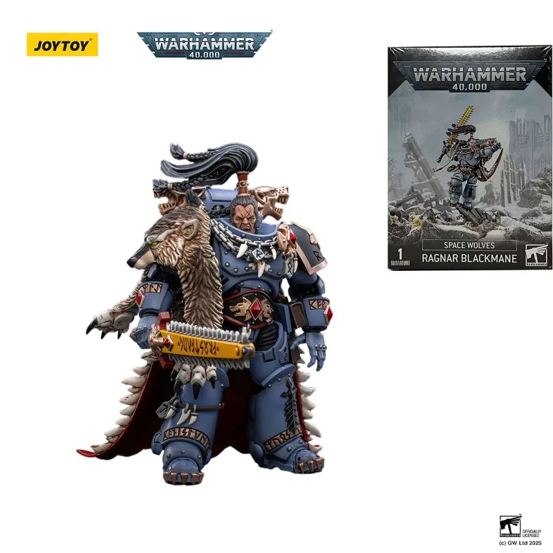 In Stock JOYTOY Warhammer 40K Space Wolves Blackmane Ragnar 1/18 Scale JT2931 Action Figure Anime Model Toy Collection
In Stock JOYTOY Warhammer 40K Space Wolves Blackmane Ragnar 1/18 Scale JT2931 Action Figure Anime Model Toy Collection