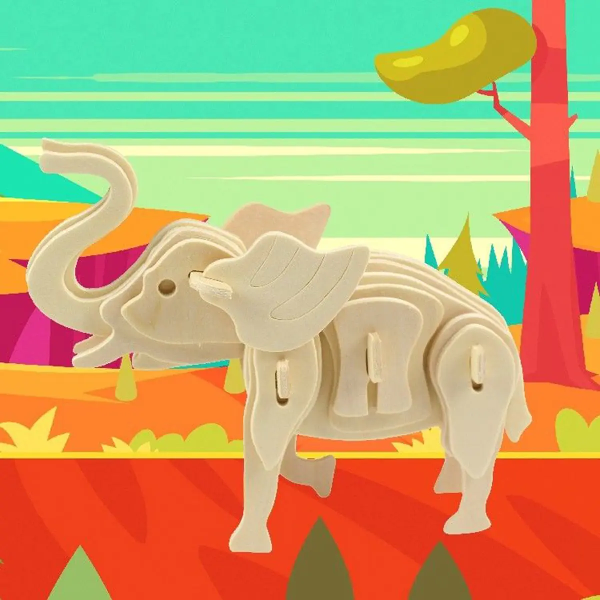Elephant Puzzle for Kids Brain Teaser Puzzles Jigsaw Toy Creative Early Education Toys Cartoon Animal
Elephant Puzzle for Kids Brain Teaser Puzzles Jigsaw Toy Creative Early Education Toys Cartoon Animal
