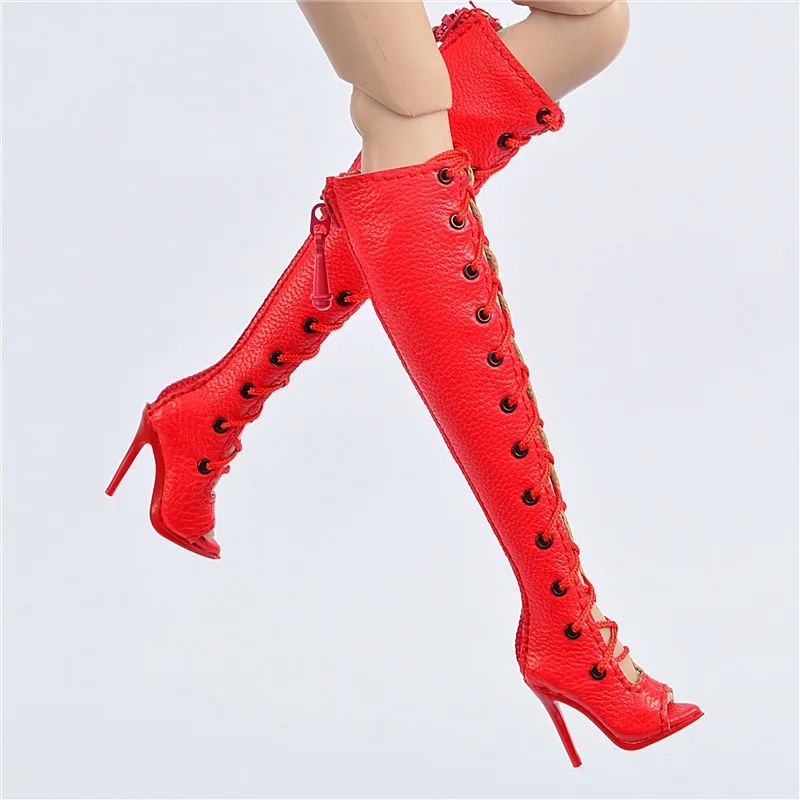 In Stock 1/6 Scale Multicolor High Tube Lace Up Knee Fish Mouth Boots Shoes Model for 12'' Action Figures BJD FR2 Body Decor
In Stock 1/6 Scale Multicolor High Tube Lace Up Knee Fish Mouth Boots Shoes Model for 12'' Action Figures BJD FR2 Body Decor