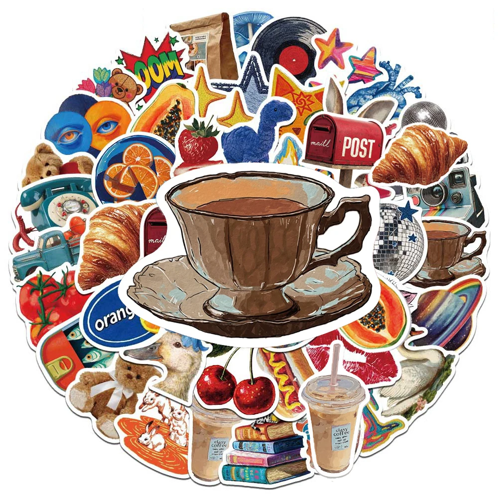 10/30/50pcs INS Style Retro Y2K Aesthetic Stickers Cute Creative Graffiti Sticker DIY Water Bottle Suitcase Phone Guitar Decals
10/30/50pcs INS Style Retro Y2K Aesthetic Stickers Cute Creative Graffiti Sticker DIY Water Bottle Suitcase Phone Guitar Decals