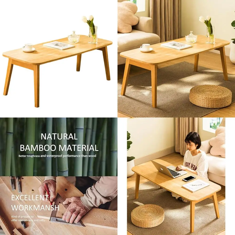 Складной журнальный столик середины века с открытой полкой, подставкой для телевизора и центральным столом для гостиных и автофургонов, без сборки, натуральный, 120 см
Складной журнальный столик середины века с открытой полкой, подставкой для телевизора и центральным столом для гостиных и автофургонов, без сборки, натуральный, 120 см