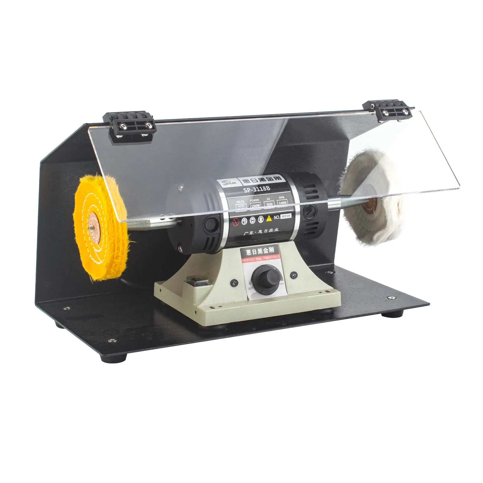 Jewelry Polisher Bench Buffer Polishing Machine with Accessories Multi-Function Benchtop Polisher Grinder for Jewelry Wood Amber
Jewelry Polisher Bench Buffer Polishing Machine with Accessories Multi-Function Benchtop Polisher Grinder for Jewelry Wood Amber