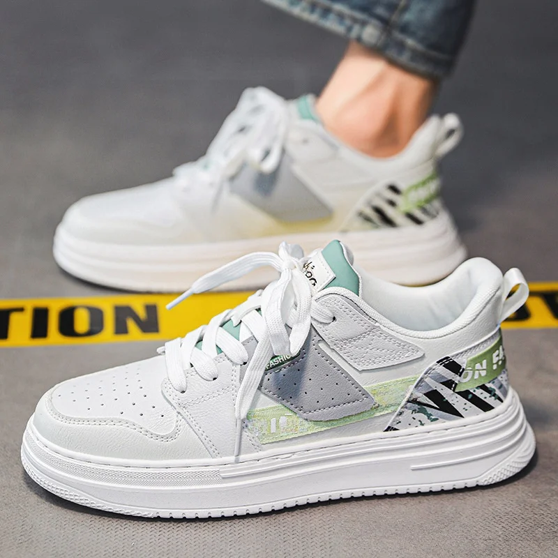 Men's Spring Autumn New Fashion Breathable Soft Bottom Sports Leisure Trendy White Shoes round Toe Rubber Outsole Pure Color
Men's Spring Autumn New Fashion Breathable Soft Bottom Sports Leisure Trendy White Shoes round Toe Rubber Outsole Pure Color