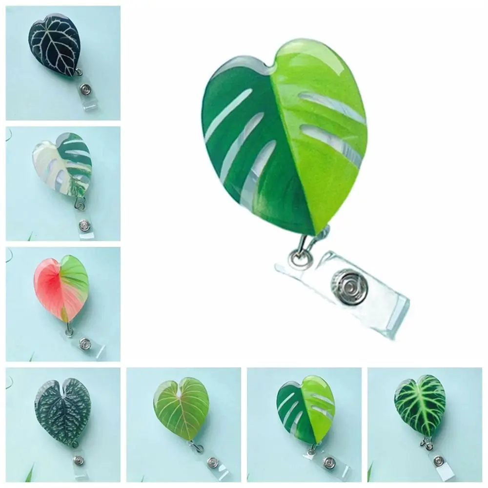 ID Card Clip Leaf ID Badge Reel Inspirational Name Tag Retractable Badge Holder Chest Card Work Card Easy Pull Buckle
ID Card Clip Leaf ID Badge Reel Inspirational Name Tag Retractable Badge Holder Chest Card Work Card Easy Pull Buckle