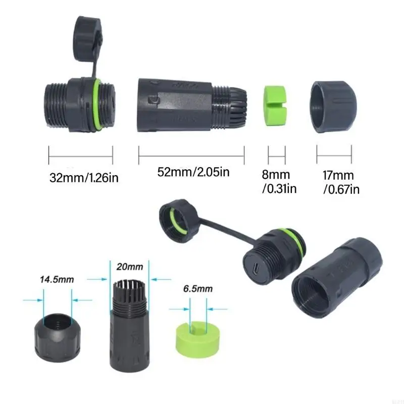 Высокая скорость USB3.1 Type C Женский разъем для женского разъема для надежного подключения на открытом воздухе в любую погоду
Высокая скорость USB3.1 Type C Женский разъем для женского разъема для надежного подключения на открытом воздухе в любую погоду