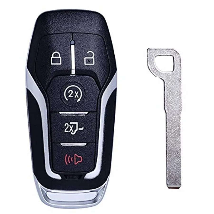 Key Fob Replacement Compatible for Ford F-150 F-250 F-350 F-450 2015-2017 Smart Car Keyless Entry Remote Control with Power Tai
Key Fob Replacement Compatible for Ford F-150 F-250 F-350 F-450 2015-2017 Smart Car Keyless Entry Remote Control with Power Tai