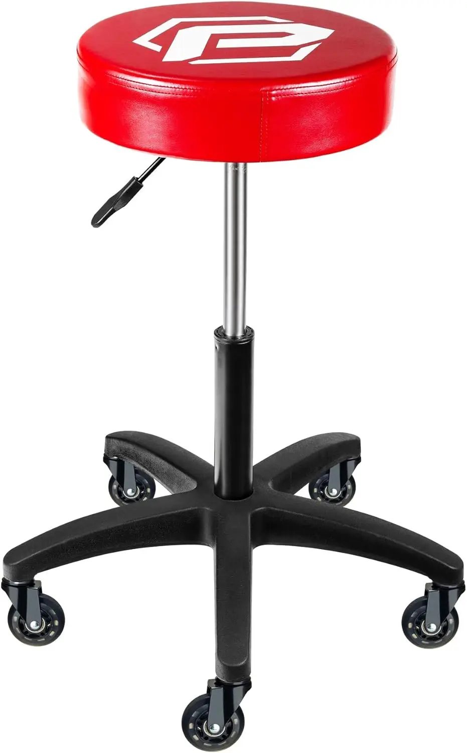 Adjustable Rolling Shop Stool with Padding, 21-29 Inch Height, 300lb Capacity, Red
Adjustable Rolling Shop Stool with Padding, 21-29 Inch Height, 300lb Capacity, Red