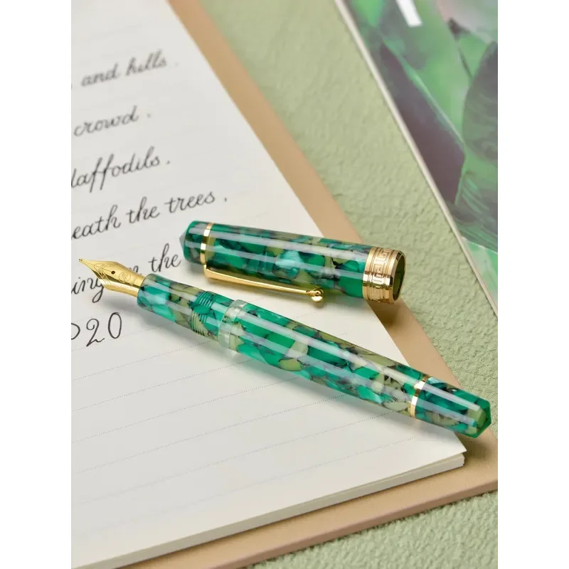 Asvine P20 Resin Fountain Pen with EF F M Nibs 0.38mm 0.5mm 0.7mm Smooth Writing Ink Pen for Students Office School
Asvine P20 Resin Fountain Pen with EF F M Nibs 0.38mm 0.5mm 0.7mm Smooth Writing Ink Pen for Students Office School