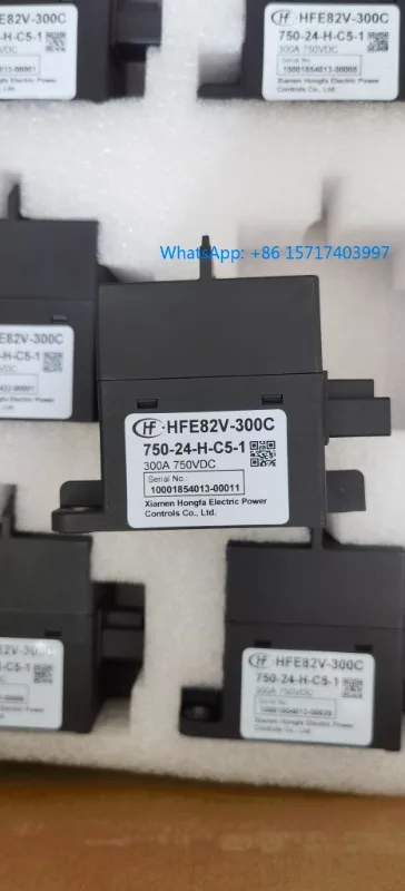 1pcs High voltage DC contactor HFE82V-300C 750-24-H-C5-1 coil 24V relay
1pcs High voltage DC contactor HFE82V-300C 750-24-H-C5-1 coil 24V relay