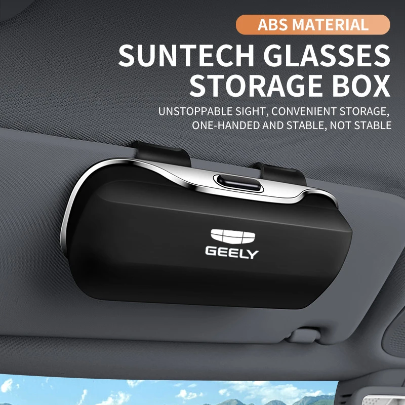 For GEELY EX5 Emgrand Boyue Coolray Gx3 Pro E5 Monjaro Tugella Preface Accessories Car Visor Sunglasses Car Glasses Case Holder
For GEELY EX5 Emgrand Boyue Coolray Gx3 Pro E5 Monjaro Tugella Preface Accessories Car Visor Sunglasses Car Glasses Case Holder