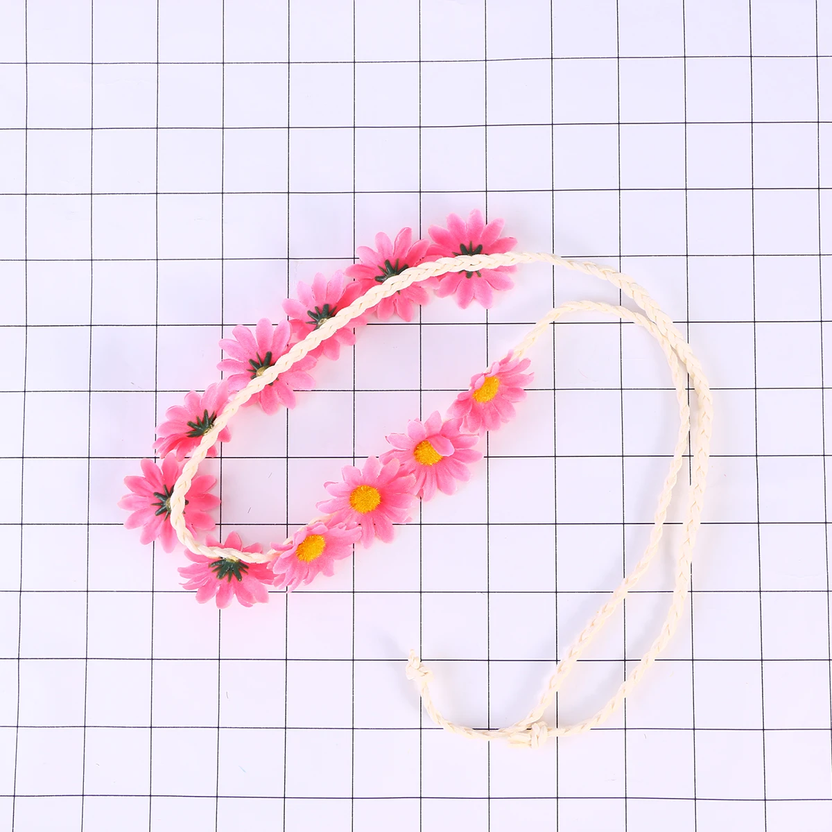 Daisy Headband with 11 Flowers Rope Women Hair Hoop Yellow Blumenkranz Wedding Party Festival Travel Photography
Daisy Headband with 11 Flowers Rope Women Hair Hoop Yellow Blumenkranz Wedding Party Festival Travel Photography