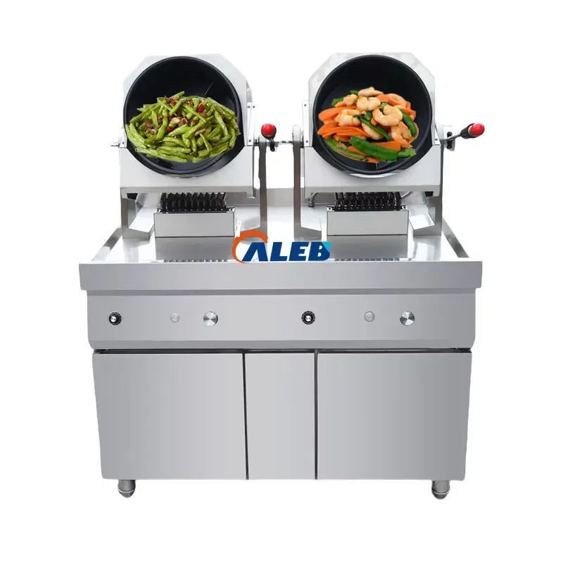 YWM Certificate High-Power Automatic Wok Machine for Home Kitchen Self-Automatic Rotating Pot Cooking Equipment Commercial
YWM Certificate High-Power Automatic Wok Machine for Home Kitchen Self-Automatic Rotating Pot Cooking Equipment Commercial