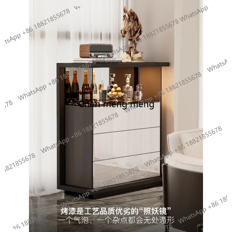 Italian side cabinet against the wall light luxury high-end storage bucket cabinet living room home storage cabinet
Italian side cabinet against the wall light luxury high-end storage bucket cabinet living room home storage cabinet