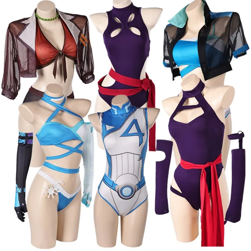 Psylocke Swimsuit Luna Snow Cosplay Jumpsuit Squirrel Girl Fantasia Invisible Woman Disguise Swimwear Halloween Carnival Suit
Psylocke Swimsuit Luna Snow Cosplay Jumpsuit Squirrel Girl Fantasia Invisible Woman Disguise Swimwear Halloween Carnival Suit