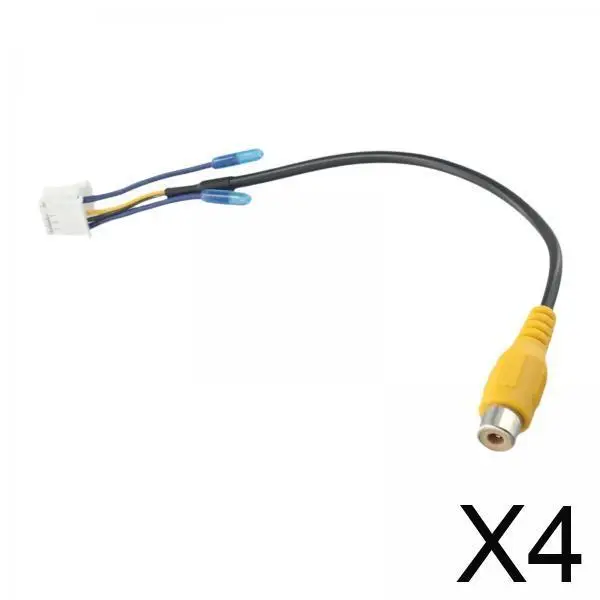 10pin RCA Plug Replacement Rear View Camera Harness Adaptor for Car Stereo Radio Audio Connector
10pin RCA Plug Replacement Rear View Camera Harness Adaptor for Car Stereo Radio Audio Connector