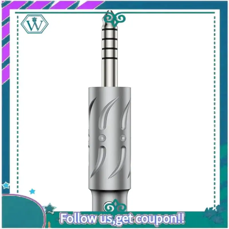 Upgraded New Headphone Jack 4.4MM Balanced Male Audio Plug HIFI Audio Connector Headset Adapter
Upgraded New Headphone Jack 4.4MM Balanced Male Audio Plug HIFI Audio Connector Headset Adapter