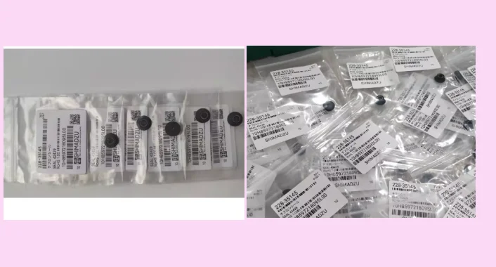 Shimadzu Seal Ring LC-10AT/LC-20AT/LC-15C Plunger Rod Seal, Item No. 228-35145 1 pack
Shimadzu Seal Ring LC-10AT/LC-20AT/LC-15C Plunger Rod Seal, Item No. 228-35145 1 pack