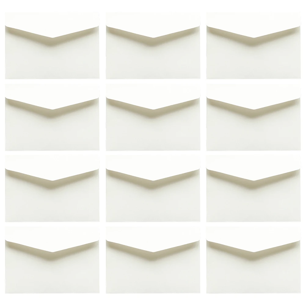 100 Pcs White Small Greeting Card Storage Bag Multi Money Bags Thickened Envelopes Business Letter Envelopes
100 Pcs White Small Greeting Card Storage Bag Multi Money Bags Thickened Envelopes Business Letter Envelopes