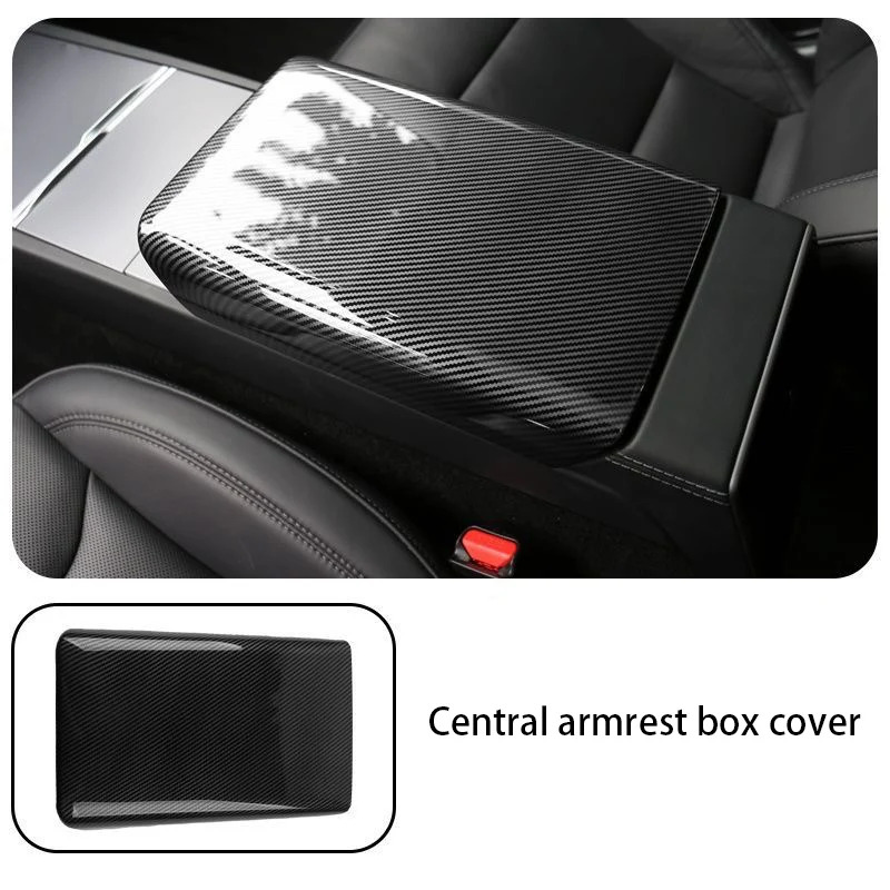 For Tesla Model Y Juniper 2025 Model 3 Highland Carbon Fiber ABS Case Center Console Arm Rest Lid Central Armrest Box Pad Cover
For Tesla Model Y Juniper 2025 Model 3 Highland Carbon Fiber ABS Case Center Console Arm Rest Lid Central Armrest Box Pad Cover