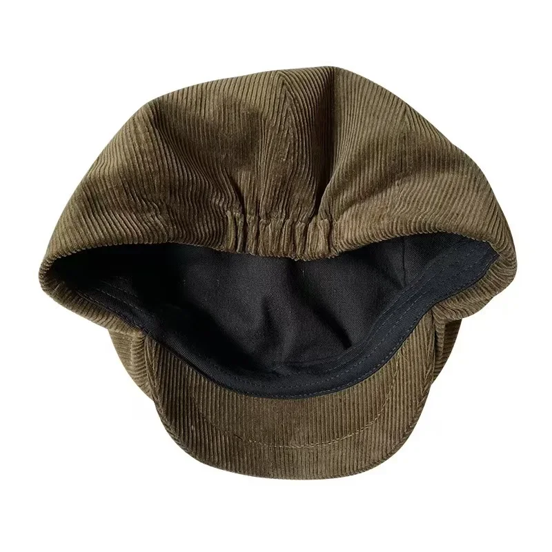 Plus Size 62cm Corduroy Octagonal Cap Men's Trendy Brand British Newsboy Cap Men's and Women's Vintage All-match Beret
Plus Size 62cm Corduroy Octagonal Cap Men's Trendy Brand British Newsboy Cap Men's and Women's Vintage All-match Beret