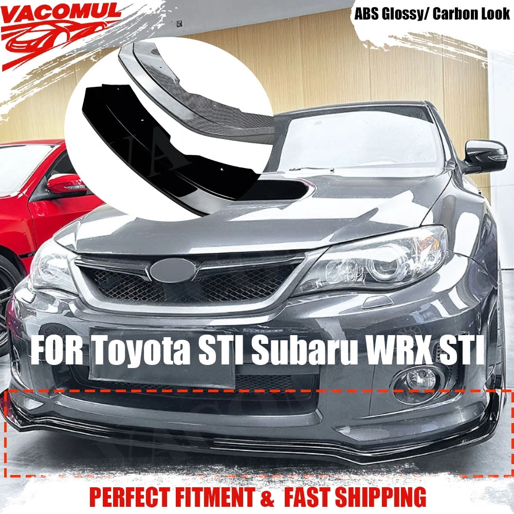 VACOMUL Front Lip For Toyota STI Subaru WRX STI Sedan 4 Door 2011-2014 Rear Diffuser Bumper Guard ABS Exterior Accessories
VACOMUL Front Lip For Toyota STI Subaru WRX STI Sedan 4 Door 2011-2014 Rear Diffuser Bumper Guard ABS Exterior Accessories