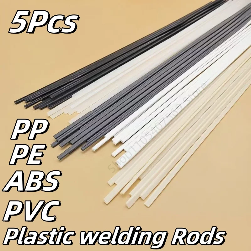 5Pcs Plastic Welding Rods ABS PP PVC PE Car Bumper Repair Electrodes Sticks Soldering Accessories Hot Air Gun Welder Supplies
5Pcs Plastic Welding Rods ABS PP PVC PE Car Bumper Repair Electrodes Sticks Soldering Accessories Hot Air Gun Welder Supplies