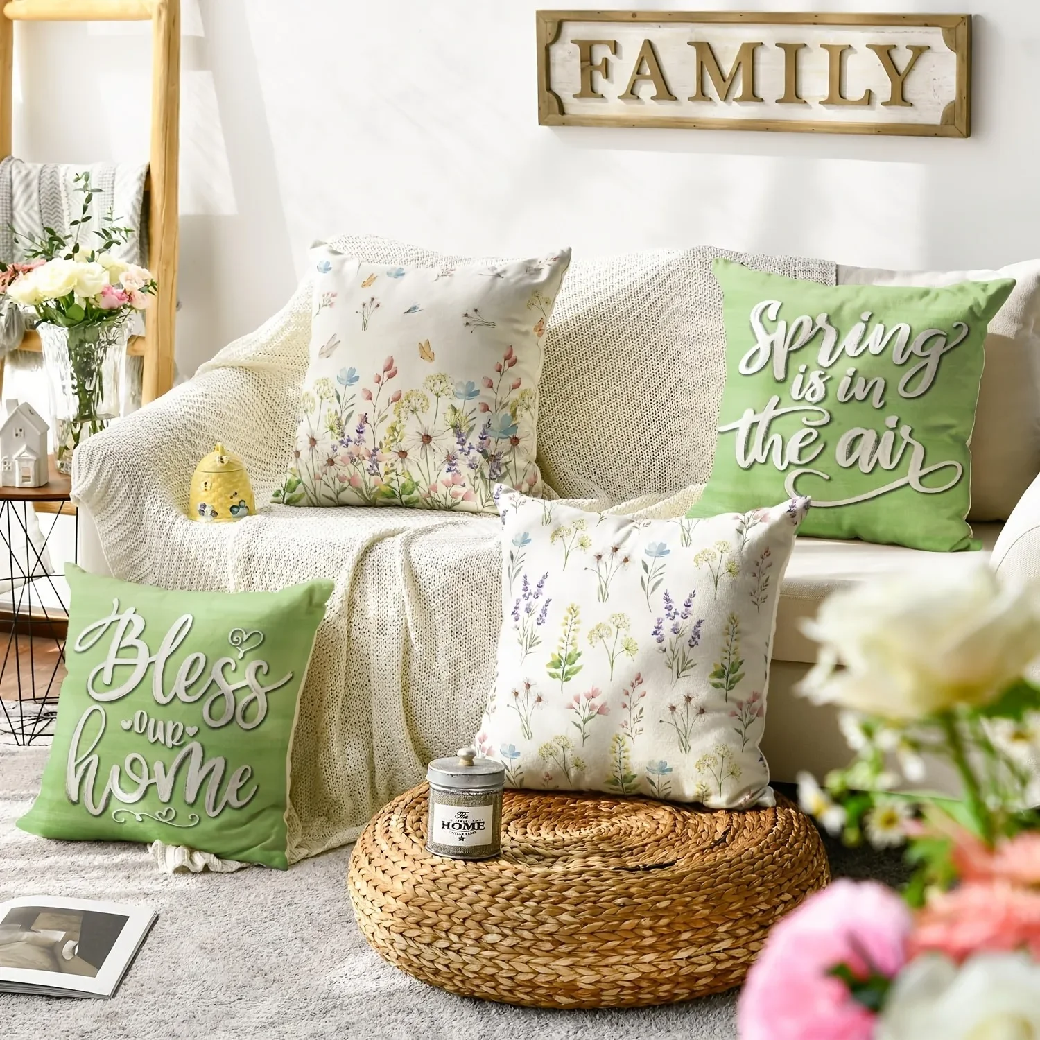 4 шт. винтажный зеленый буквенный узор, домашний декор, наволочка для спальни, гостиной, дивана, украшение, полиэстеровый чехол на подушку с молнией
4 шт. винтажный зеленый буквенный узор, домашний декор, наволочка для спальни, гостиной, дивана, украшение, полиэстеровый чехол на подушку с молнией