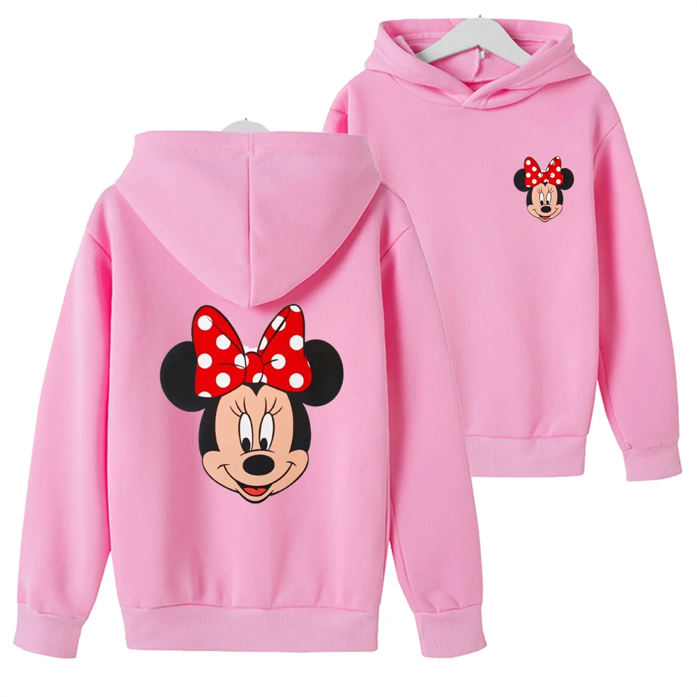 Mickey Mouse Hoodies Disney Minnie mouse Girls boy Kids Pink Sweatshirt Clothes Tops Children Spring Autumn Pullover Clothing
Mickey Mouse Hoodies Disney Minnie mouse Girls boy Kids Pink Sweatshirt Clothes Tops Children Spring Autumn Pullover Clothing