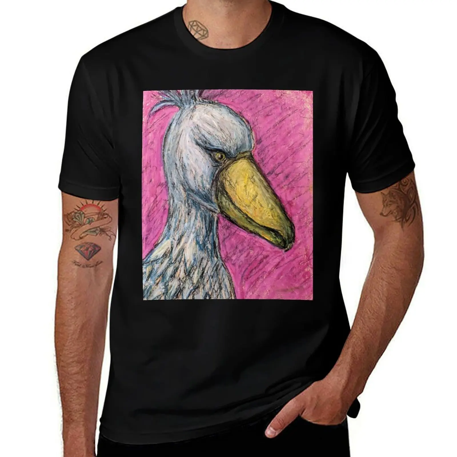Shoebill stork! T-Shirt graphic t shirt vintage Aesthetic clothing Funny t-shirts men clothings
Shoebill stork! T-Shirt graphic t shirt vintage Aesthetic clothing Funny t-shirts men clothings