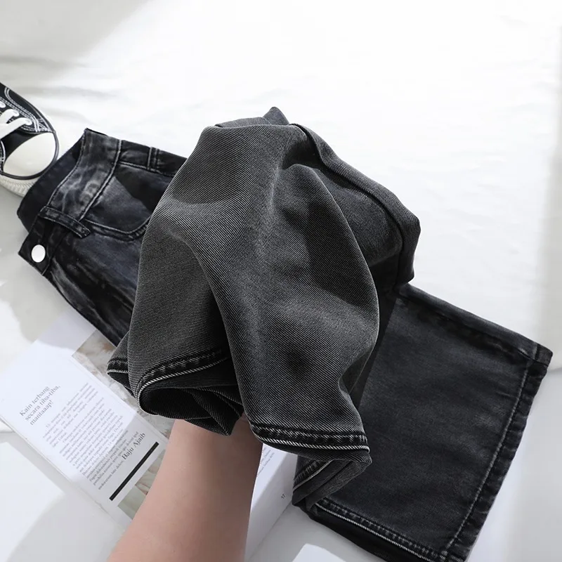 Summer New High Waist Loose Jeans Women 2026 Black Smooth Zipper Cool Touch Wide Leg Casual Streetwear Denim Pants
Summer New High Waist Loose Jeans Women 2026 Black Smooth Zipper Cool Touch Wide Leg Casual Streetwear Denim Pants